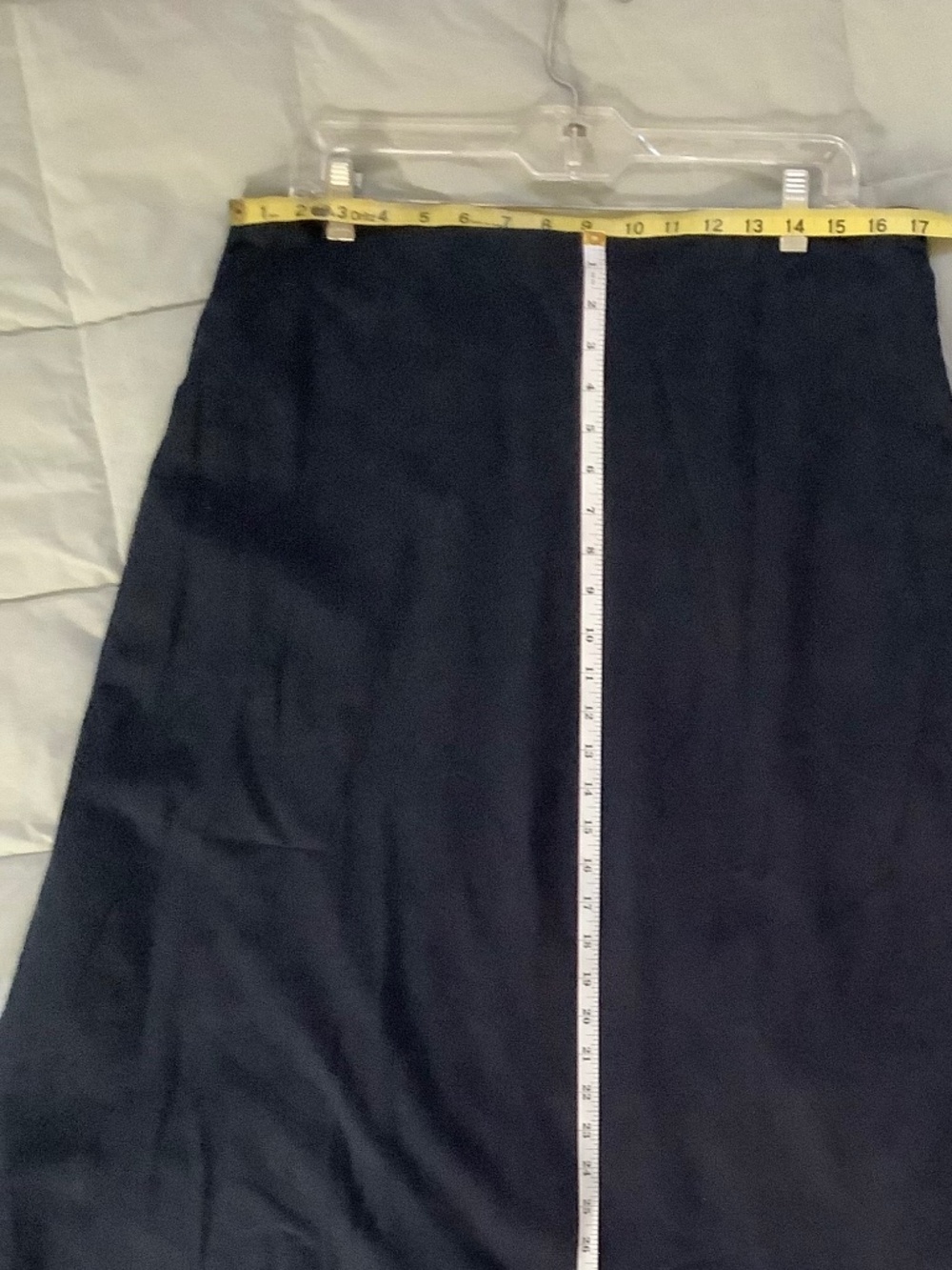 Banana Republic Factory linen blend blue skirt